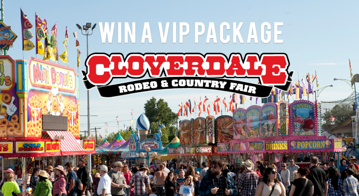 Win A Cloverdale Rodeo VIP Prize