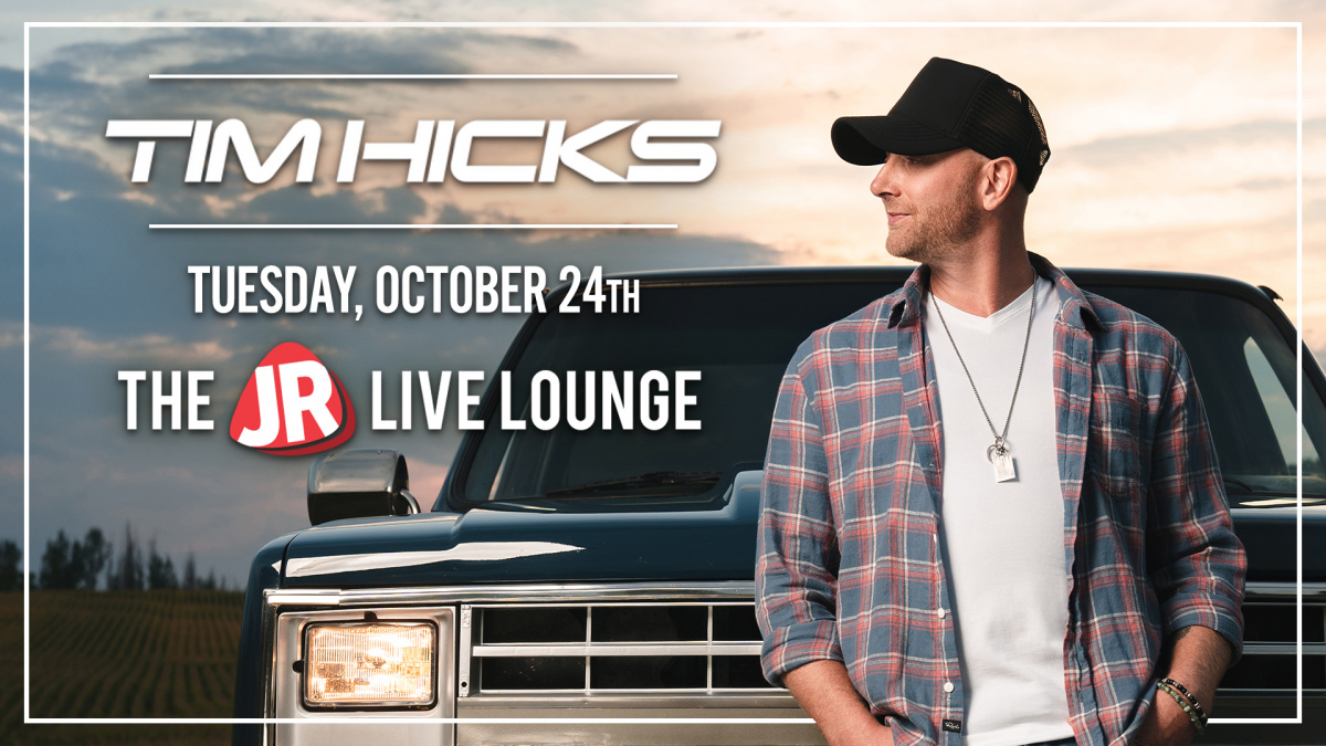 See Tim Hicks in the JR Live Lounge!