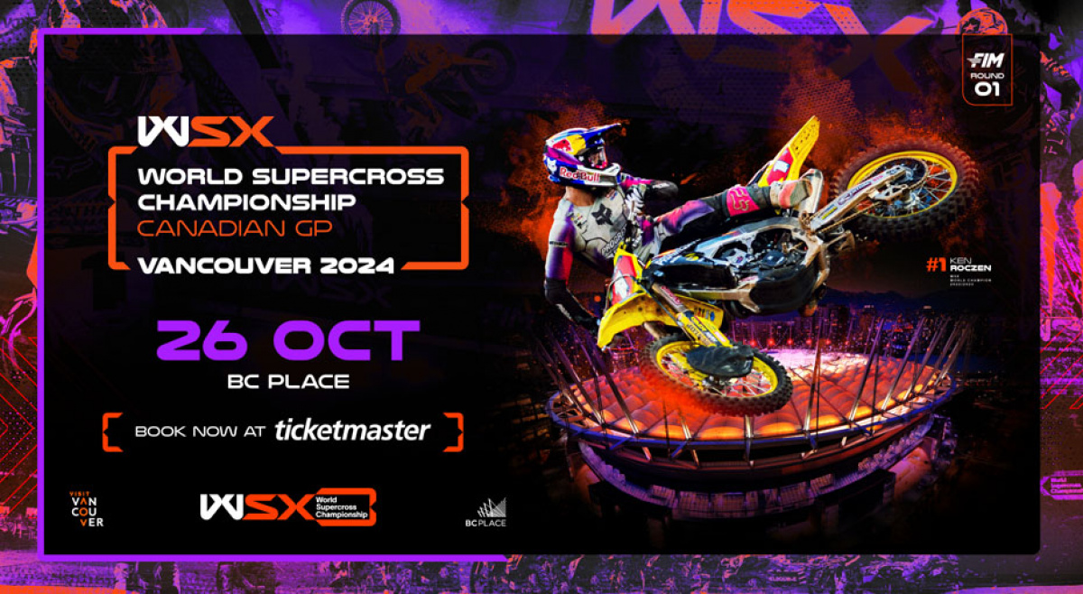 Win tickets to the World Supercross Canadian Grand Prix!