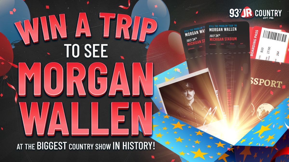 Win a trip to see Morgan Wallen in Michigan!